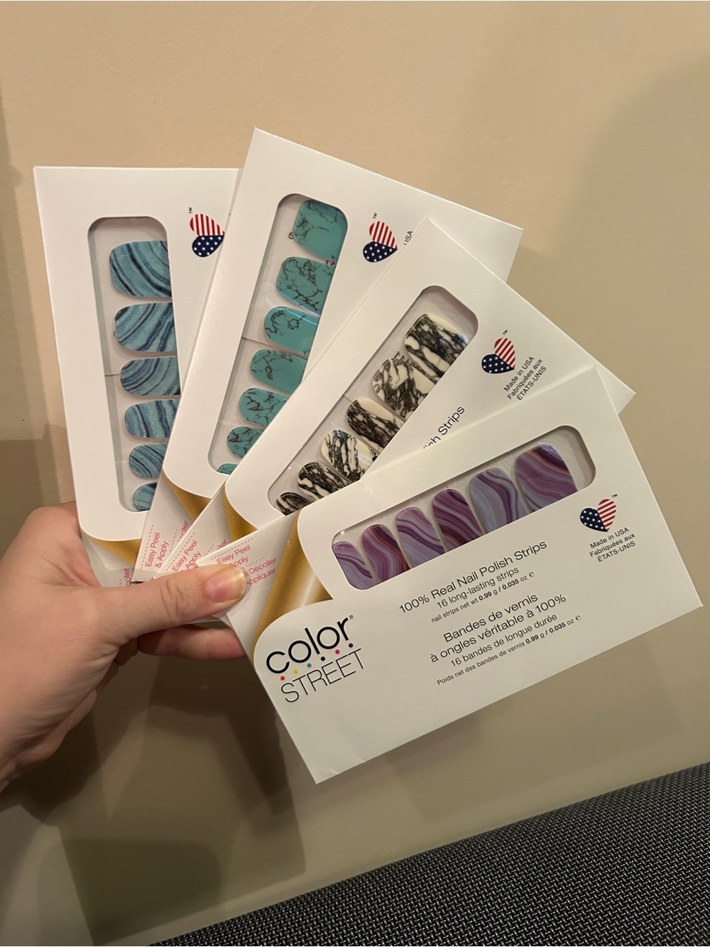 NWT Color Street Nails Mineral Sets